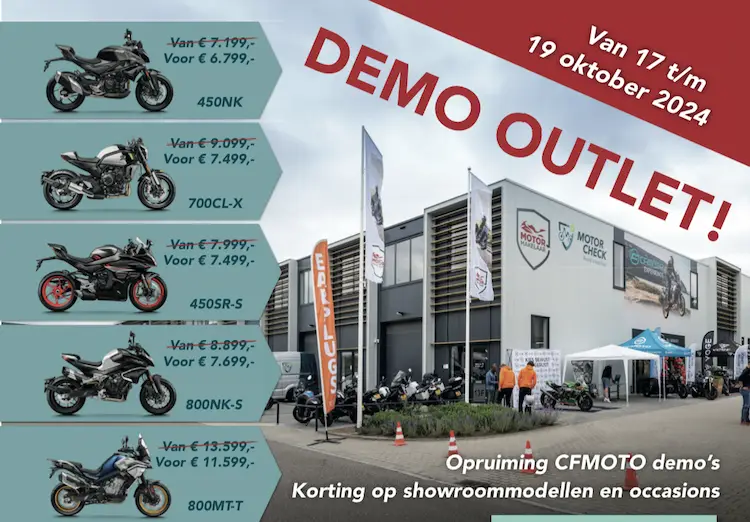 cfmoto demo verkoop